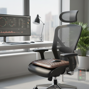 Nouvel appareil de massage pour <span class=keywords><strong>la</strong></span> <span class=keywords><strong>prostate</strong></span> masculine, coussin de massage avec triple thérapie : chaleur, lumière et vibration - Product Image 1