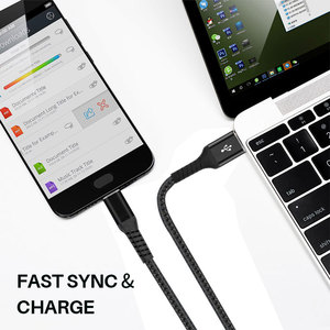 Cáp Micro Date Nylon 3A 5A Cáp Sạc Nhanh Tùy Chỉnh Sạc Nhanh Cáp <span class=keywords><strong>Usb</strong></span> Dữ Liệu V8 Type C Android Cho Bộ Sạc Điện Thoại Di Động - Product Image 6