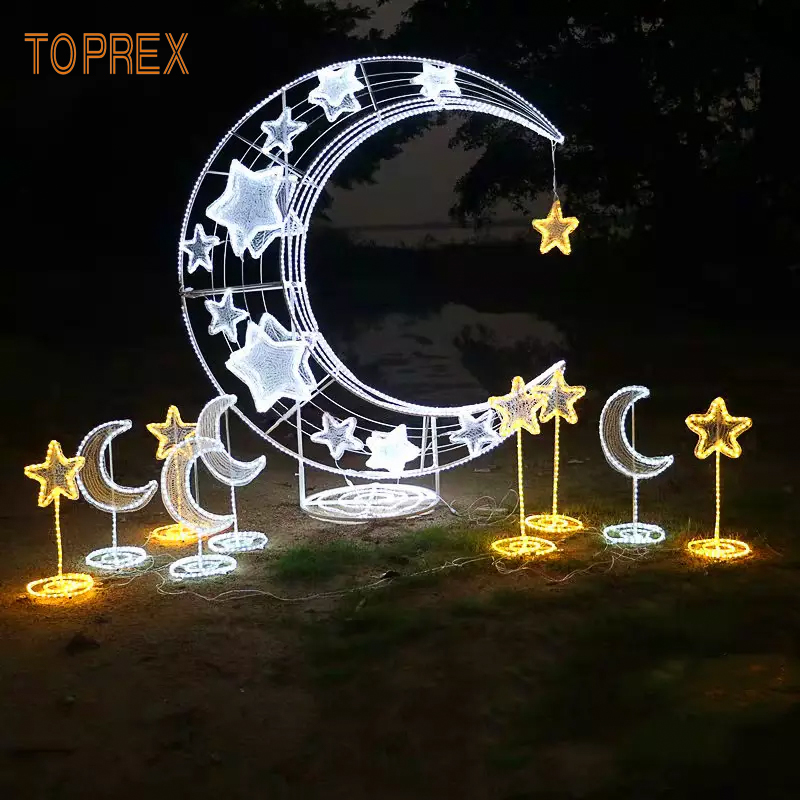Ramadán Eid Mubarak Motif Luz 5