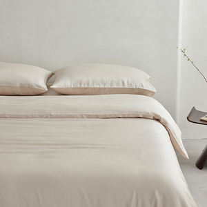 100% 天然有機Lyocellベッドシート,滑らかな自然なカスタマイズ深いポケットフラットシート - Product Image 2