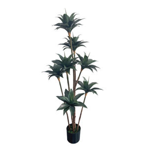 Plante artificielle 3 branches bonsaï serpent Sisalana Planta artificielle d'agave palmier plantes artificielles pour la décoration intérieure - Product Image 5