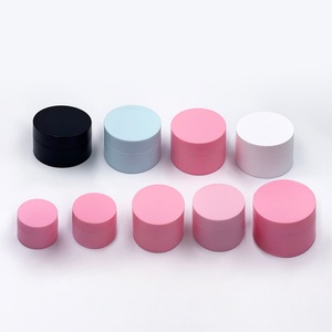 กระปุกครีมเปล่าสีขาว ชมพู ฟ้า ดำ หลากสี ขนาดสั่งทำพิเศษ 50 กรัม  วัสดุ PP พลาสติก สำหรับครีมทาหน้า - Product Image 4