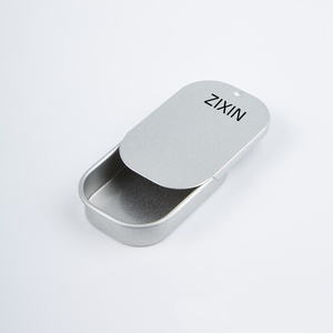 Boîte à parfum solide <span class=keywords><strong>en</strong></span> métal avec couvercle coulissant, réutilisable, portable, multi-usages, avec logo personnalisé, vente <span class=keywords><strong>en</strong></span> gros - Product Image 1