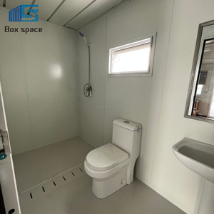 בתים טרומיים מבית Boxspace, בית מודולרי נייד בגודל 20 רגל עם קירות פאנל סנדוויץ' מצמר סלעים, חדר אמבטיה ודירה מפלדה. - Product Image 4