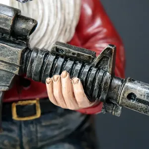 Mỹ phong cách lùn bức tượng trang trí Yêu Nước Đại Bàng đi kèm Gnome tượng nhựa trong nhà hiển thị trang trí mô hình động vật - Product Image 3