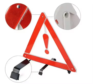 Triángulo de Advertencia Reflectante de Alta Visibilidad para Averías de Automóviles, Herramientas de Seguridad de Emergencia para Automóviles - Product Image 4