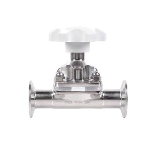 304 316 स्टेनलेस स्टील मैनुअल वाल्व के लिए त्वरित-माध्यम से सीधे खोलने के माध्यम से चक के माध्यम से सीधे खोलने के माध्यम से चक - Product Image 1
