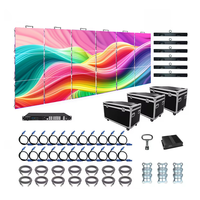 Écran LED de location intérieur/extérieur, mur vidéo, panneau d'affichage LED P3.91 à épissure sans soudure pour événements scéniques