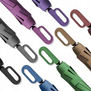 Parapluie compact personnalisé pour femmes, avec logo, résistant au vent, design élégant pour l'extérieur - Product Image 6
