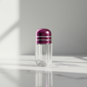 Mini botella de cápsula individual personalizada con <span class=keywords><strong>ampollas</strong></span> de plástico Vial de plástico Embalaje de píldoras de medicina con labio de aluminio - Product Image 1