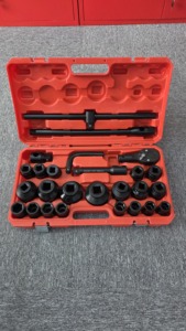 Kit Professionale per Rimozione Giunti Sferici e Giunti Cardanici - Attrezzi in Acciaio Forgiato per Sospensioni Auto con Valigetta Rigida, 1 Set 6 Chiavi - Product Image 2