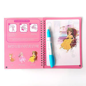 Libros <span class=keywords><strong>para</strong></span> colorear personalizados al por mayor <span class=keywords><strong>para</strong></span> niños, libro <span class=keywords><strong>de</strong></span> dibujo educativo <span class=keywords><strong>para</strong></span> edades tempranas, bonito libro mágico <span class=keywords><strong>de</strong></span> impresión a color agua - Product Image 3