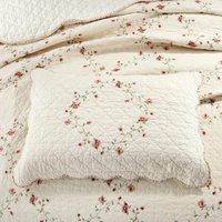 Ensemble de couvre-lits de luxe en coton, patchwork floral, ensemble de couvre-lits brodés, 3 pièces, couvre-lits