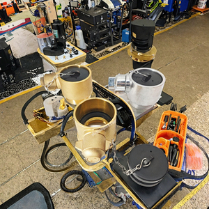 2026 John Morris BS336 Adaptateur instantané fileté femelle BSP 2,5 pouces, capuchon flexible en laiton, accessoires de lutte contre l'incendie, couvercle de chaîne - Product Image 3