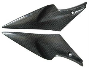 Tapas laterales de fibra de carbono para motocicleta <span class=keywords><strong>Suzuki</strong></span> <span class=keywords><strong>GSXR</strong></span> 600/<span class=keywords><strong>750</strong></span> <span class=keywords><strong>2006</strong></span> 2007 - Product Image 5