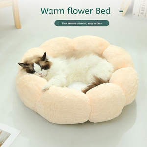 2026 Hot Selling Hondendekbed Ecologisch Machine Wasbaar Zacht Soepel Lichtbruin Luxe Kat Hond Huisdier Sofa Bed Schattig - Product Image 5