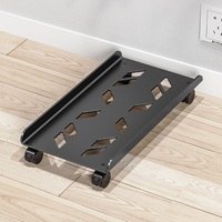 Meilleur support universel réglable en métal robuste pour processeur mobile sous le bureau Support de boîtier d'ordinateur pour PC