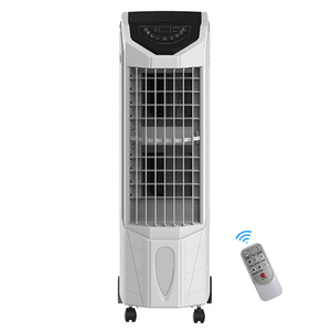 Precio OEM espacio personal dos salidas de aire agua AC brisa fresca enfriador de aire evaporativo con control remoto de 6m - Product Image 1