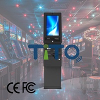 Terminal de jeu de compétences Vortex Max avec rachat de cash, Kiosque de rachat de tickets TITO, Distributeur de billets, SDK, Jeu personnalisé en anglais