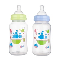 Nouveau biberon Pp recommandé 0-6 mois de lait nouveau-né sucette boire du lait pour prévenir les flatulences bébé biberon en verre