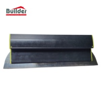 Couteau de mastic de plâtrage de mur vert de truelle de lame d'écrémage d'acier inoxydable de catégorie industrielle professionnelle pour le lissage de finition