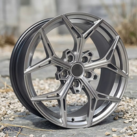 Jantes forgées sur mesure 5 branches 16 17 18 19 20 21 22 pouces 5x112 5x114.3 5x120 5x127 5x130 pour Mustang Corvette Porsche de course