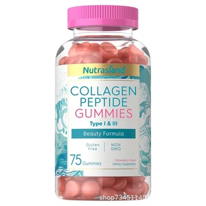 Meistverkaufte Grenzüberschreitende Kollagen-Protein- und Melatonin-Gummibärchen Schönheitsförderndes Nahrungsergänzungsmittel Gel-Bonbons - Product Image 5