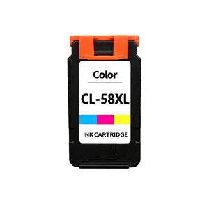 ChipRise Cartouches d'encre CL-58 PG-48 <span class=keywords><strong>de</strong></span> remplacement rechargeables pour <span class=keywords><strong>imprimante</strong></span> Pixma E408/E468/E488 Cartouches à jet d'encre - Product Image 1
