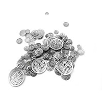 10 12.7 18 mm rond perforé Style filtre disque fumer tuyau écrans tabac fumer passoire feuille