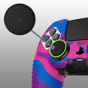 เคสซิลิโคนกันกระแทก PlayVital Camouflage สำหรับจอย PS5 Edge - Product Image 5