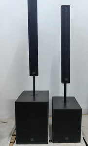 E284 8*4 inch Neodymium Driver 300W Passive PA system professional column IP speaker for meeting room shop hall hotel club - Product Image 3