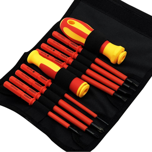 High Hardness Insulated <b>Screwdriver</b> Set Cross Word Shaped Plum Blossom Hexagonal <b>Screwdriver</b> With Magnetic for Electricians Mult - Product Image 3