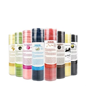 Bloque de Cera Depilatoria Dura de 500g al por Mayor para Bikini y Rostro, con Miel Natural, Indoloro, para Salón y Uso Doméstico, Sin Bandas, Bloque de Cera Depilatoria - Product Image 1
