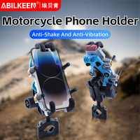 Support de téléphone portable universel antichoc pour moto électrique, fixation sur guidon, absorbant les chocs, anti-vibrations, chargeur de voiture Octopus