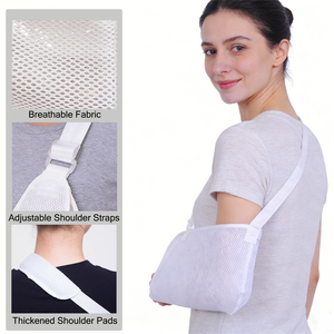 Suporte de Braço Pós-Cirúrgico de Grau Médico para Imobilização de Ombro na Recuperação de Lesões no Músculo Rotador - Product Image 1