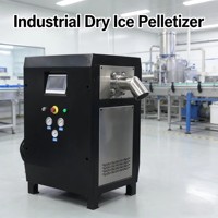 Máquina de Hielo Seco Automática de Alta Productividad con Certificación CE, 50 kg/h, Máquina de Hielo Seco de CO2 de Gran Capacidad
