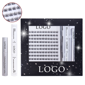Kit de Pestañas Postizas Negras de Marca Privada, Kit de Pestañas Postizas con Logotipo Personalizado, Kit de Pestañas Postizas de Cachemira con Empaque Personalizado - Product Image 3