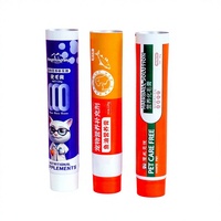 Tubo de Pasta de Dientes Recargable Portátil, Cilindro Laminado de Aluminio y Plástico ABL, Envase Vacío Ecológico con Tapa de Rosca e Impresión UV