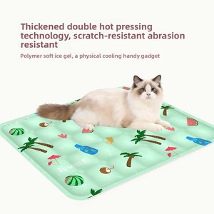 Pet Cooling <b>Mat</b> Breathable Rectangle Summer Gadget Composite PVC Waterproof Easy Clean Scratch-Resistant Durable All Seasons - Product Image 3