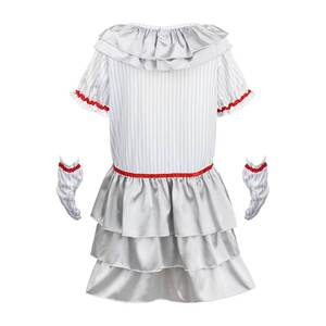 Disfraz de Payaso de Terror para Niñas, Vestido con Volantes, Estilo Circo, para Halloween, Actuaciones y Cosplay - Product Image 6