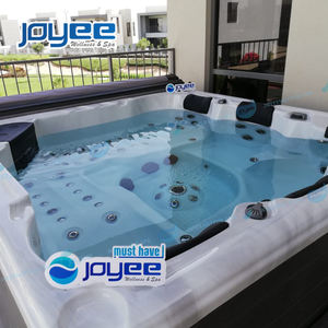JOYEE-bañera de hidromasaje de alta calidad para 5 personas, SPA al aire libre para <span class=keywords><strong>casa</strong></span>/jardín, entrega rápida - Product Image 1