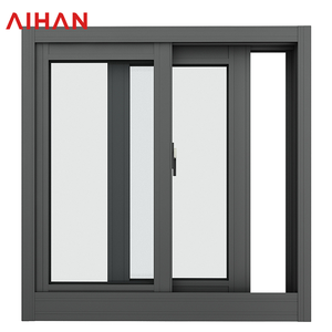 AIHAN Poignées de fenêtre coulissantes de conception simple Fenêtres UPVC coulissantes Fenêtres coulissantes utilisées - Product Image 5