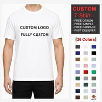 T-shirt Homme Personnalisé en Gros, 230 GSM, Coton Pur Lourd, Col Rond, Manches Courtes, T-shirt Vierge pour Homme, Impression de Logo, Streetwear