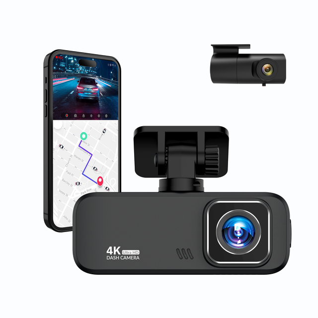Dual Lens Car DVR Recorder Car Dash Camera with 4K Front and Back 1080P IPS Screen Loop Recorder for Competitively Priced