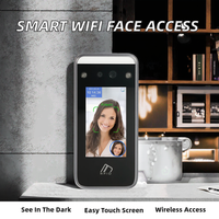 Sistema de Control de Acceso Biométrico WiFi con Visión Nocturna, SDK/API Gratuito, Pantalla Táctil, Almacenamiento en la Nube, RFID, Reconocimiento Facial, Personalizable