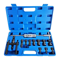 Kit extracteur de roulements à trous aveugles 12 pièces, extracteur de roulements internes, outil de démontage de roulements de roue de moteur, marteau à inertie