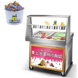 Nhà cung cấp Trung quốc cuộn nón chiên máy cứng Ice Cream với giá bán buôn