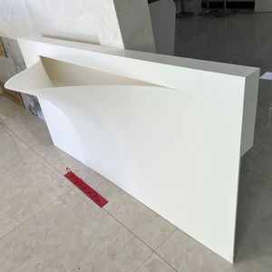 Sur mesure pierre artificielle moderne salle de bains toilettes et lavabo <span class=keywords><strong>sous</strong></span> le comptoir LED vanité lavabo - Product Image 5