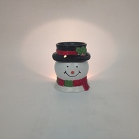 Chauffe-cire électrique en céramique personnalisé pour automne été-Diffuseur d'aromathérapie d'encens aromatique pour Noël pour bougie