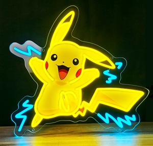Ipixel Boboidol UV In Anime Neon Dấu Hiệu Tùy Chỉnh Kinh Doanh Pikachu Donut UV Tùy Chỉnh Neon Dấu Hiệu Logo Ngoài Trời UV Chứng Nhận Neon Dải - Product Image 4